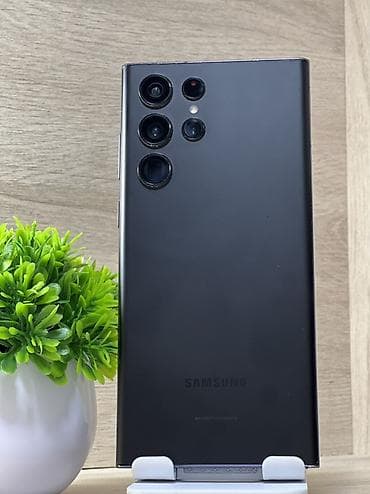 телефон samsung galaxy s22: Samsung Galaxy S22 Ultra, 256 ГБ, цвет - Черный, 2 SIM — 1