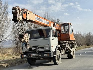 Автокран, Камаз, 2004 г., 18 м