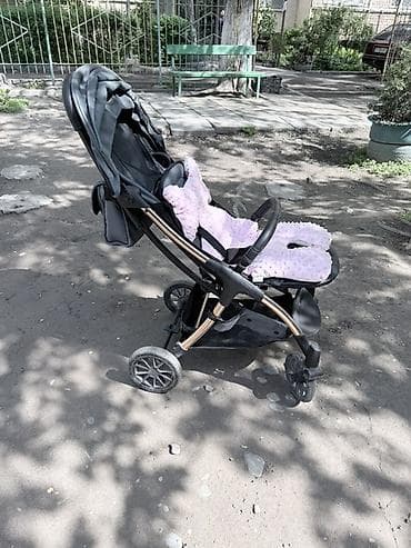 коляска на двоих: Прогулочная коляска-трость (компактная) с большим капюшоном - Цвет — 3