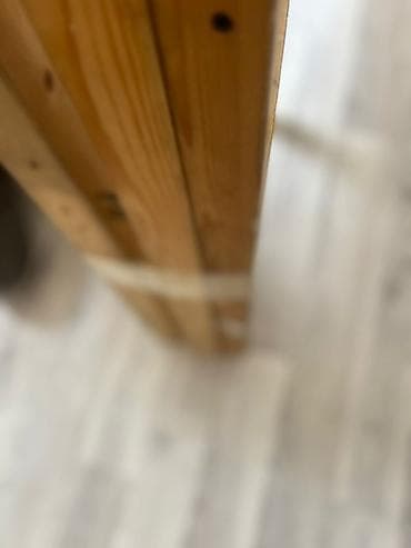 детский двухярусный кровать: Двухъярусная детская кровать, Б/у, Натуральное дерево, цвет - Золотой — 8