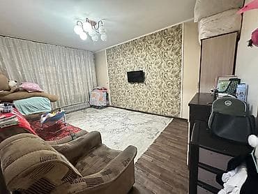 мкр аламедин 1: 1 бөлмө, 35 м², 105-серия, 1 кабат, Ремонт талап кылынат — 6
