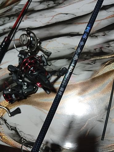 нож бычак: Спиннинговые удилища с безынерционными катушками - Комплект из двух — 3