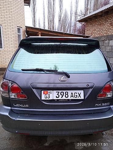 Унаа: Lexus RX: 2000 г., 3 л, Автомат, Бензин, Жол тандабас — 3