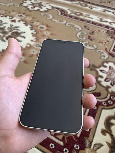 Техника и электроника: IPhone 12 Pro, Новый, 256 ГБ, Белый, Кабель, 74 % — 1