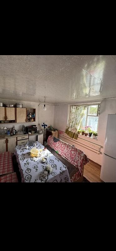 дом барачной: 65 м², 4 комнаты, Без подселения — 7