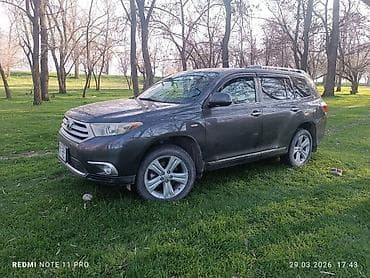 что за машина: Toyota Highlander: 2012 г., 3.5 л, Типтроник, Бензин, Кроссовер — 3