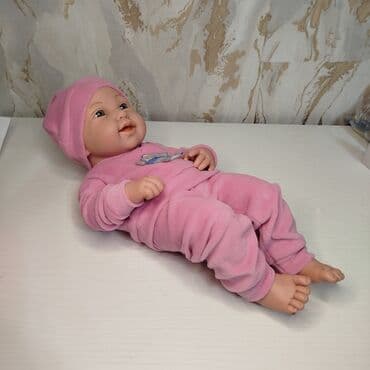 детские вязаные шапки ручной работы: Куклы разного типа и размера. 1) Реалистичная кукла-девочка с — 9