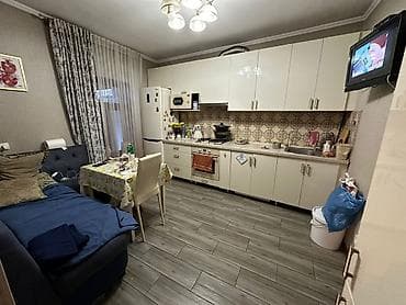 дом г бишкек: Үйдүн жарымы, 57 м², 3 бөлмө, Менчик ээси, Косметикалык оңдоо — 3