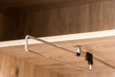 шкаф в оше: Шифоньер, Новый, Прямой, цвет - Бежевый, ЛДСП — 5