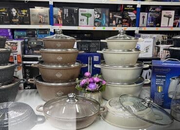 uakeen сковорода: Казан-кастрюли антипригарные по складским ценам 4490 сом Немецкий — 1