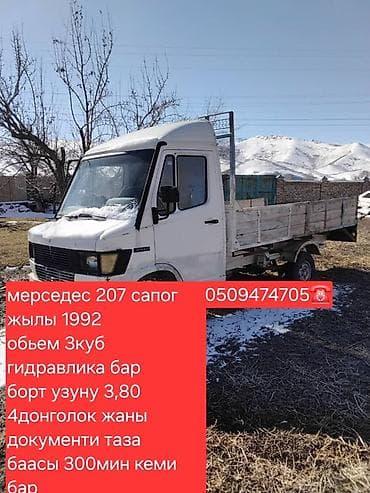 195 14 с: Легкий грузовик, Mercedes-Benz, Стандарт, 3 т, Б/у — 8