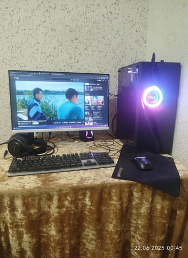 Мониторы: Компьютер, ядер - 8, ОЗУ 16 ГБ, Игровой, Б/у, Intel Core i5, NVIDIA GeForce GTX 1660 Ti, HDD + SSD — 1