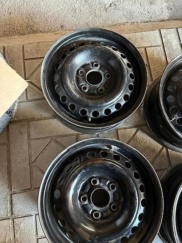 диски r15 5x100: Железные Диски R 15 Honda, Комплект, отверстий - 5, Б/у — 4