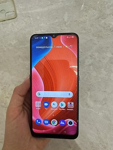 oneplus 10r: Realme Narzo 30A, Б/у, цвет - Голубой — 1