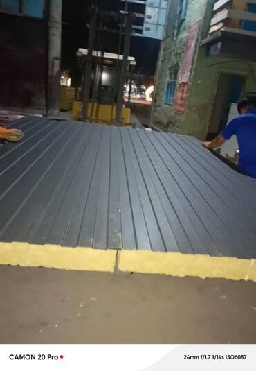 Металлочерепица: СИП-панели и сендвич панели, представляют собой строительный материал — 11