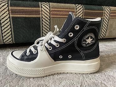 конверсы обувь: Converse Chuck Taylor All Star Platform High - Модель: высокие кеды — 1