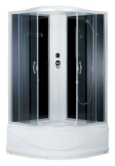 продаю душевую кабину бу: Душевая кабина Полукруглая — 2