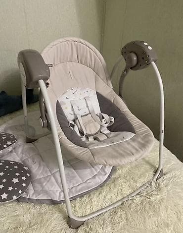 Электронные детские качели Capella - Компактные напольные качели с