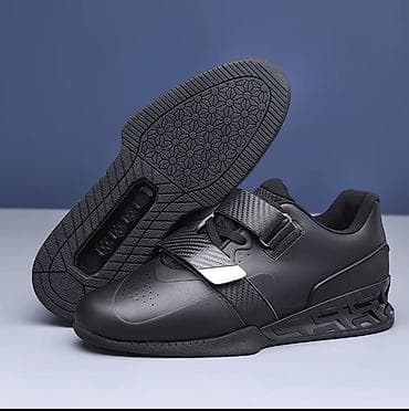 гравитационые ботинки: Штангетки/кроссовки для тяжелой атлетики и силовых тренировок, черные — 2