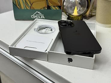 iphone 15 pro max бу: IPhone 14 Pro Max, Черный, Коробка — 3