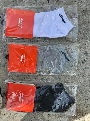 Носки Li-Ning, укороченные (анатомическая «след»/low-cut модель) в