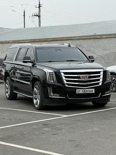 автокредит на бу авто бишкек: Cadillac Escalade: 2019 г., 6.2 л, Автомат, Бензин, Жол тандабас — 1