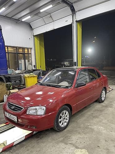 Hyundai Accent: 2000 г., 1.5 л, Автомат, Бензин, Седан