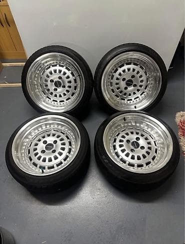 4x100: Колеса в сборе 235 / 60 / R 15, Всесезонная, Б/у, Комплект, Легковые, Литые, отверстий - 4 — 1