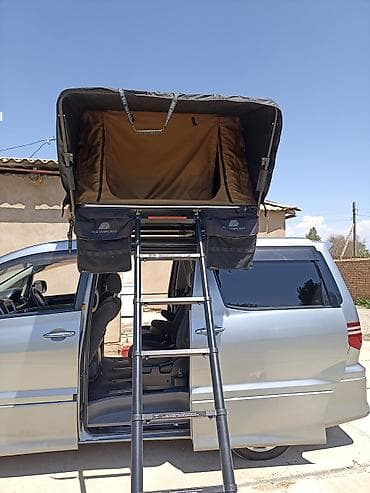 Авто палатка на крыше AQA Overland (жесткий корпус) - Тип: раскладная — 6