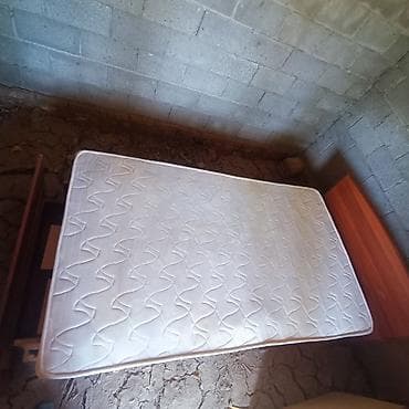 керебеттер: Бир кишилик керебет, Колдонулган, Матрасы бар, узуну - 200 см — 1