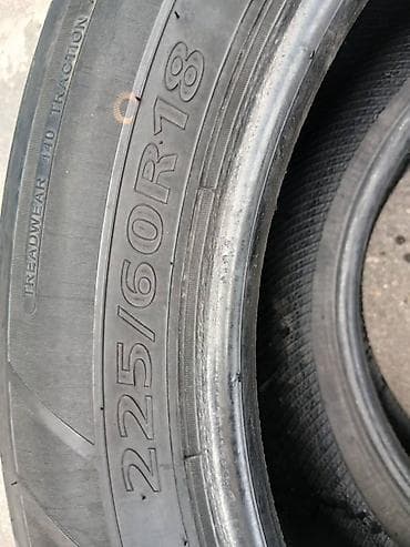 lexus es 2004: Пара летних шин 225/60 R18 - Размер: 225/60 R18 (радиальные) - — 1