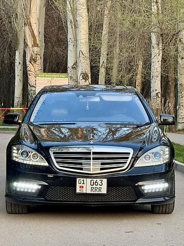 amg e55: Mercedes-Benz S-class AMG: 2007 г., 5.5 л, Автомат, Бензин, Седан — 4
