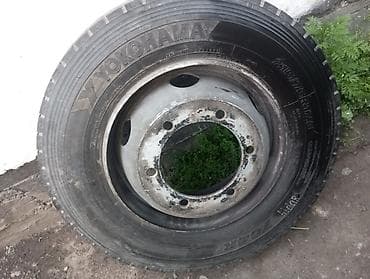 атега: Колеса в сборе 215 / 75 / R 17.5, Всесезонная, Б/у, Грузовики/Автобусы, Железные — 5