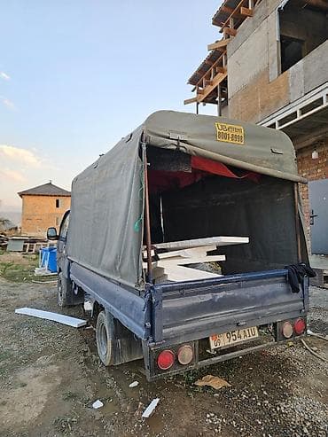 надувной гараж: Kia Bongo (тоннажный малотоннажник) с тентованным кузовом. - Тип — 7