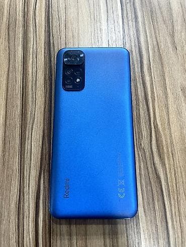 м111 2 2: Redmi, Redmi Note 11S, Б/у, 128 ГБ, цвет - Синий, 2 SIM — 5