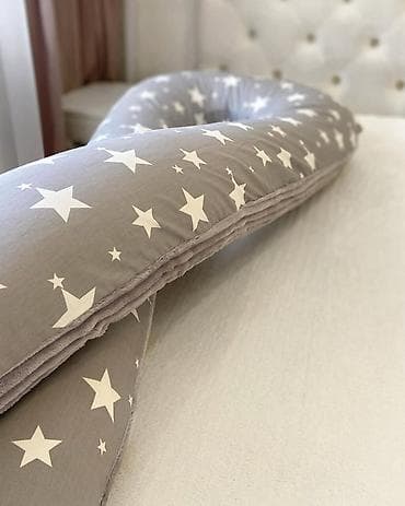 подушки ортопедические: U‑образная подушка для беременных и кормления - Форма: U‑образная — 7