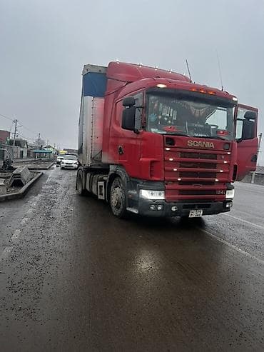 space gear: Тягач, Scania, Тентованный — 1