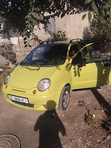 Daewoo Matiz: 2007 г., 0.8 л, Кол менен иштөөчү, Бензин, Хетчбек