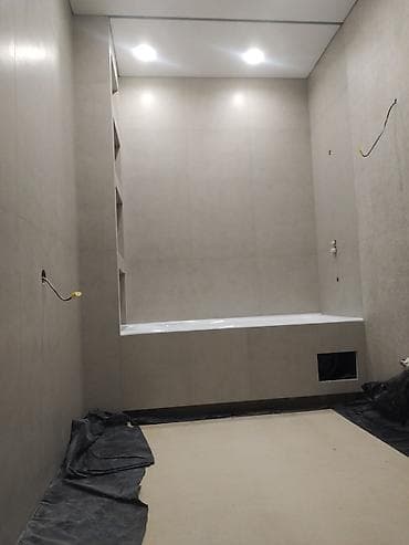 Отделка ванных комнат и санузлов «под ключ». Плиточные работы и