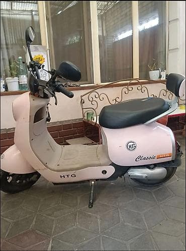 tigi 54 скутер: Электроскутер HTG Classic - Максималья скорость: 40 км/ч - Цвет — 3