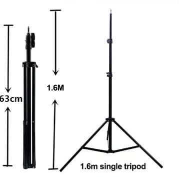 освещение для фото: Rgb кольцевая лампа mj-33 (33 см), со штативом бишкек описание товара — 6