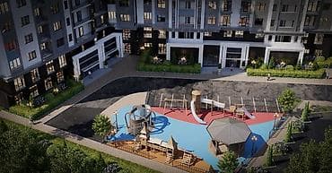 Кыймылсыз мүлк: Курулуп жатат, Элитка, 2 бөлмө, 77 м² — 5