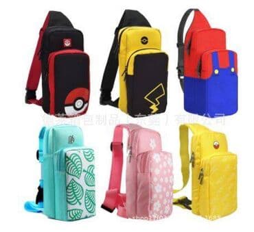 сумка для: Сумка для Нинтендо свитч (Nintendo switch) Mario pokemon animal — 7