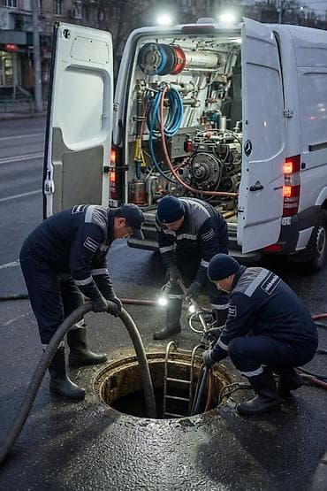 пищеварочный котёл: Профессиональная прочистка засоров - Услуги сантехника по прочистке — 5