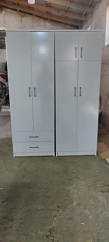 шкафы офис: Шифоньер, шкаф для одежды, Новый, Прямой, ЛДСП — 4