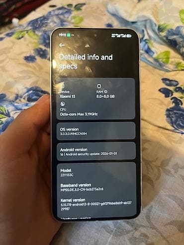 redmi 10 2022: Xiaomi, 13, Б/у, 256 ГБ, цвет - Белый, 2 SIM — 6