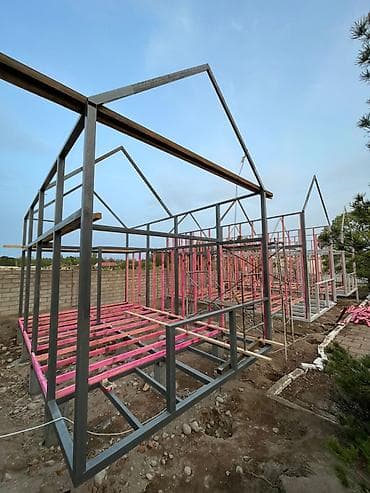 арка дома: A‑образный дом (A-frame) на свайно-столбчатом основании - — 7