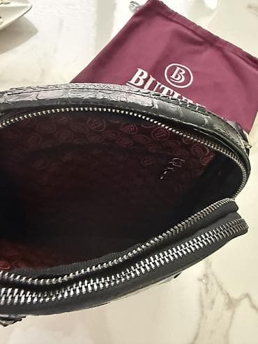 Барсетки: Барсетка, Butun, Материал: Натуральная кожа, Застежка на молнии, Множество карманов, Оригинал, Новый — 4