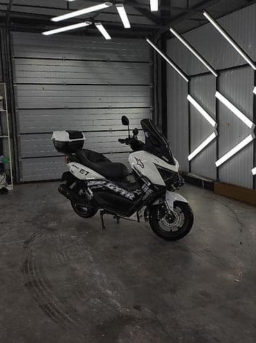 techno spark: Макси-скутер Yamaha, 150 куб. см, Бензин, Б/у — 6