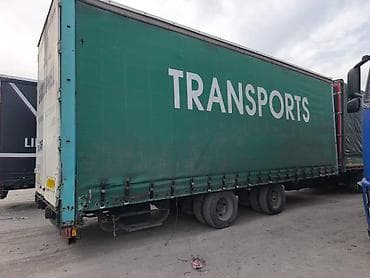 mercedes benz actros тандем: Тягач, Mercedes-Benz, Тентованный — 4